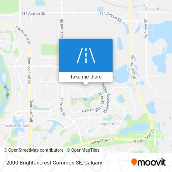 2000 Brightoncrest Common SE map