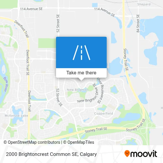 2000 Brightoncrest Common SE map