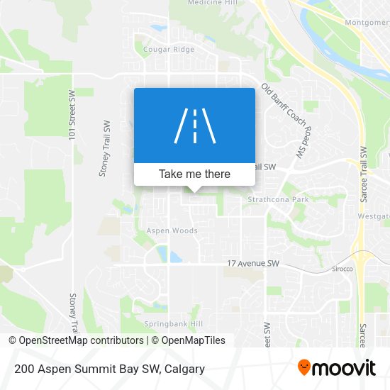 200 Aspen Summit Bay SW map