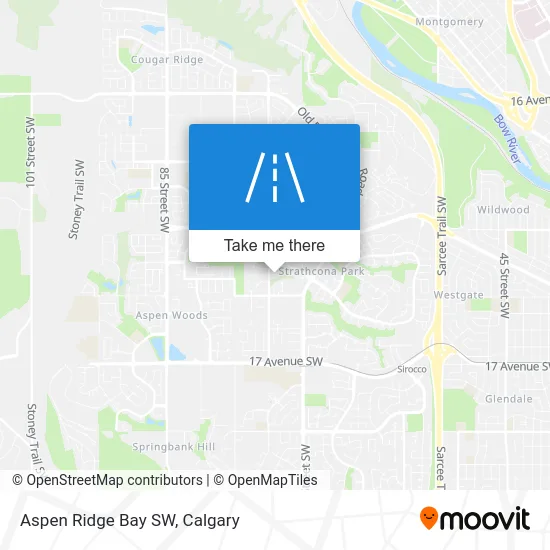 Aspen Ridge Bay SW map