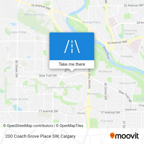 200 Coach Grove Place SW map