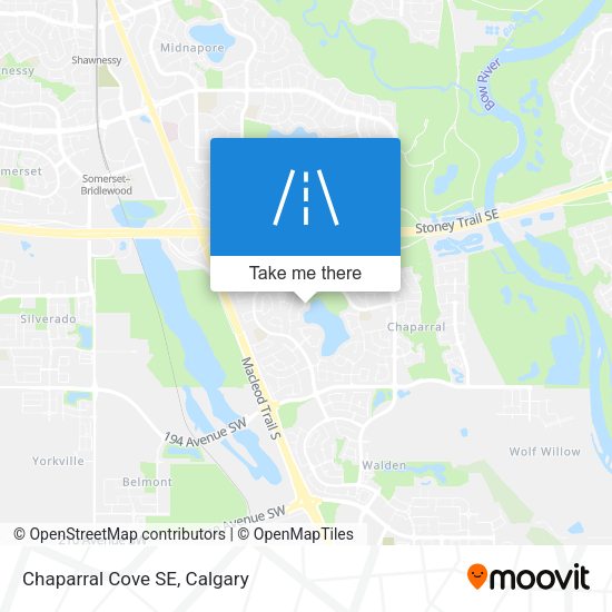 Chaparral Cove SE plan