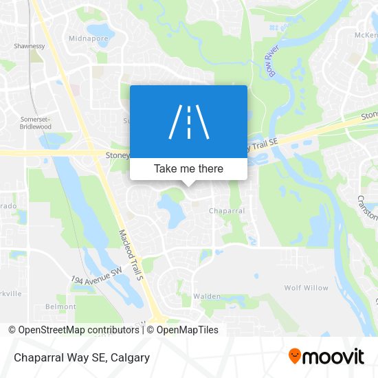 Chaparral Way SE plan
