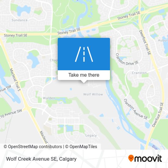 Wolf Creek Avenue SE plan