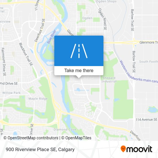 900 Riverview Place SE map