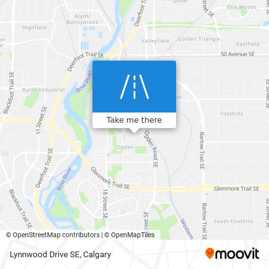 Lynnwood Drive SE map