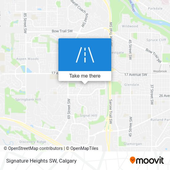Signature Heights SW map