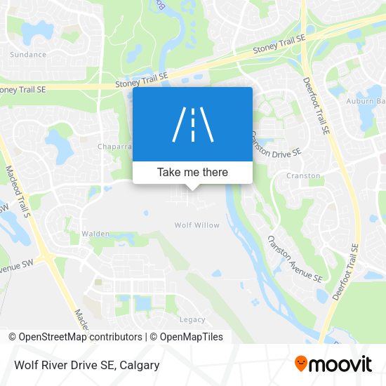 Wolf River Drive SE plan