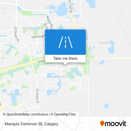 Marquis Common SE map