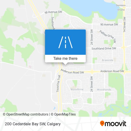 200 Cedardale Bay SW map