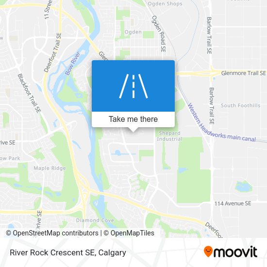River Rock Crescent SE plan