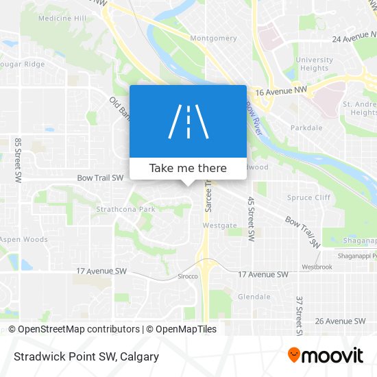 Stradwick Point SW map