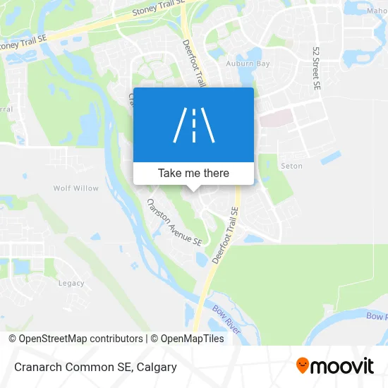 Cranarch Common SE map