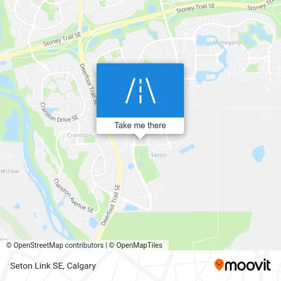 Seton Link SE map