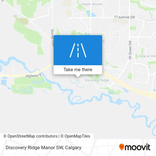 Discovery Ridge Manor SW map