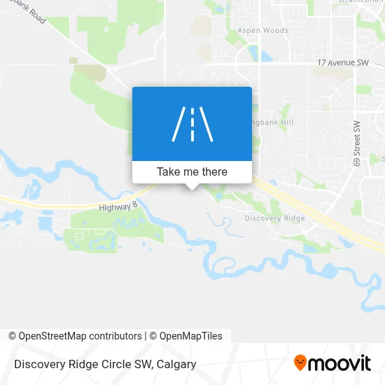 Discovery Ridge Circle SW map