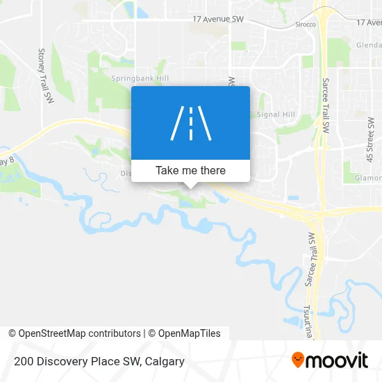 200 Discovery Place SW map