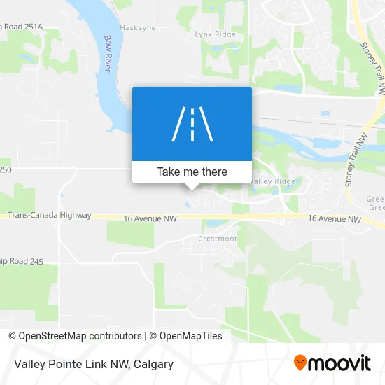 Valley Pointe Link NW map