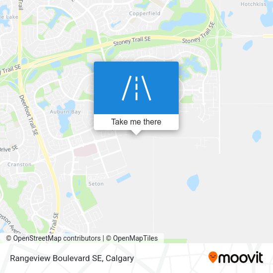 Rangeview Boulevard SE map