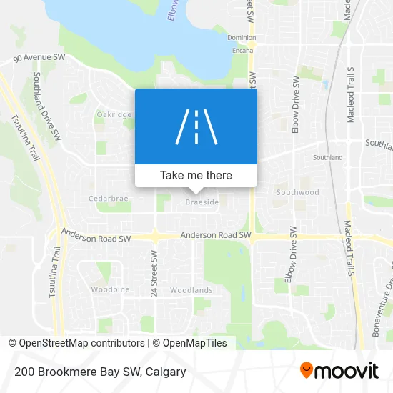 200 Brookmere Bay SW map