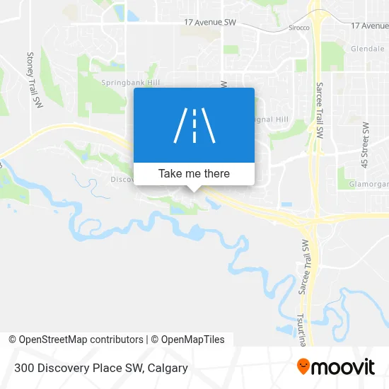 300 Discovery Place SW map