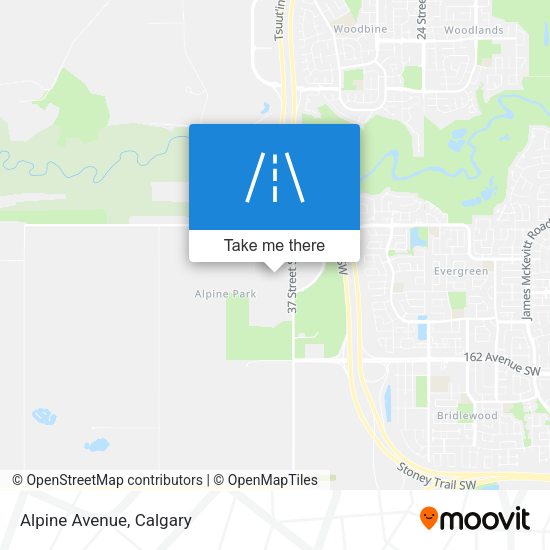 Alpine Avenue plan