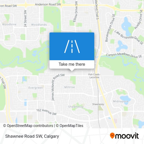 Shawnee Road SW plan