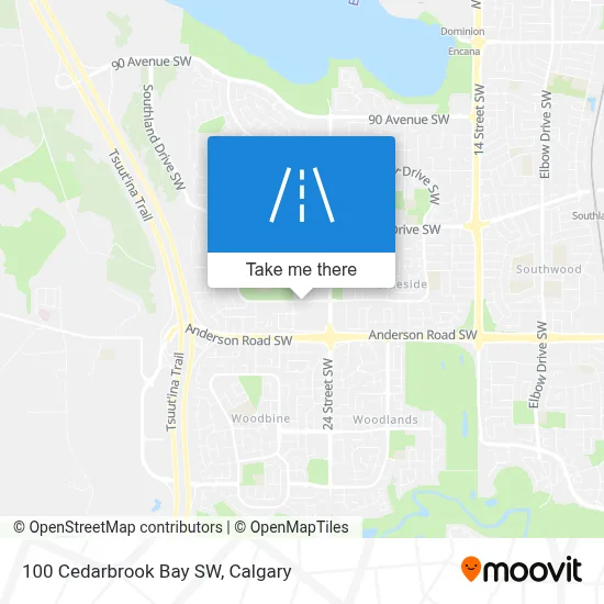 100 Cedarbrook Bay SW map