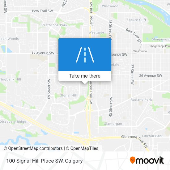 100 Signal Hill Place SW map