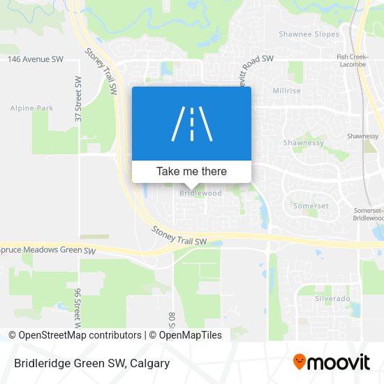 Bridleridge Green SW plan