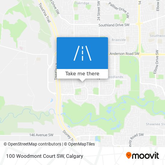 100 Woodmont Court SW map