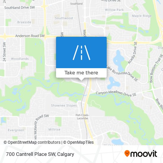 700 Cantrell Place SW map