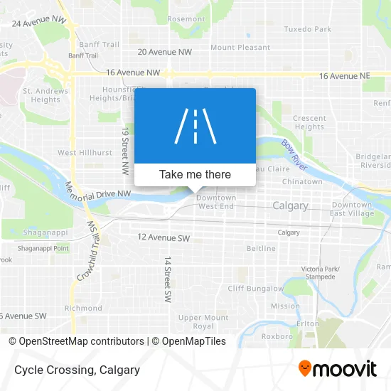 Cycle Crossing map
