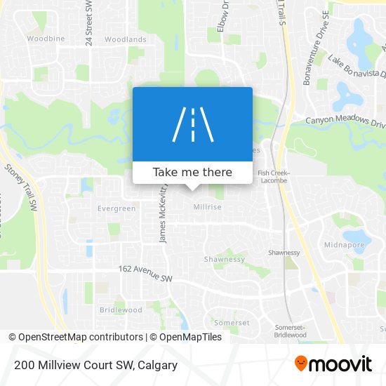 200 Millview Court SW map