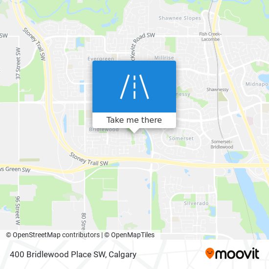 400 Bridlewood Place SW map