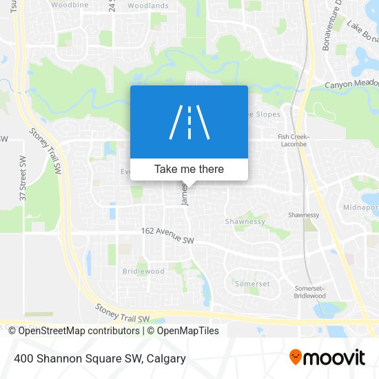 400 Shannon Square SW map
