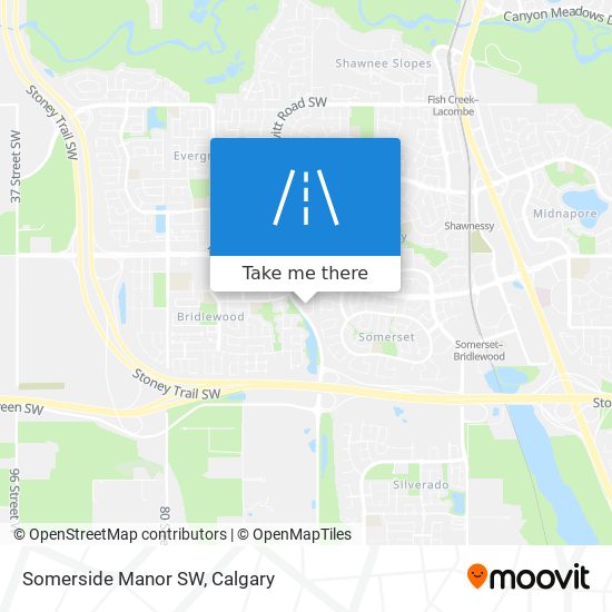 Somerside Manor SW map