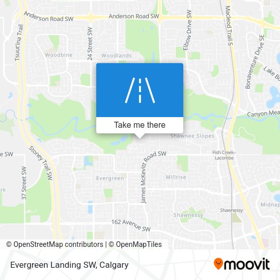Evergreen Landing SW plan