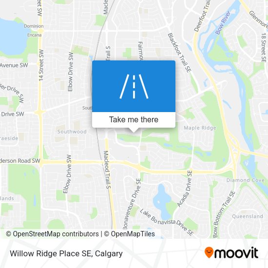 Willow Ridge Place SE plan