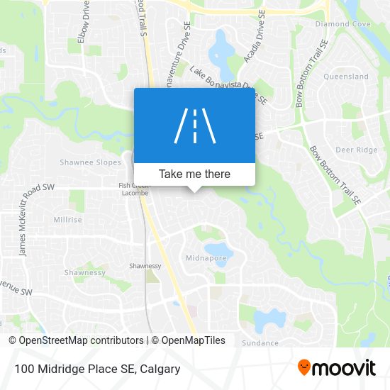 100 Midridge Place SE map