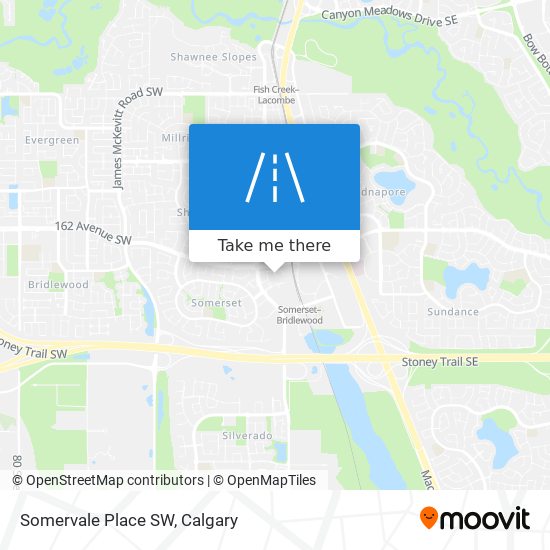 Somervale Place SW map