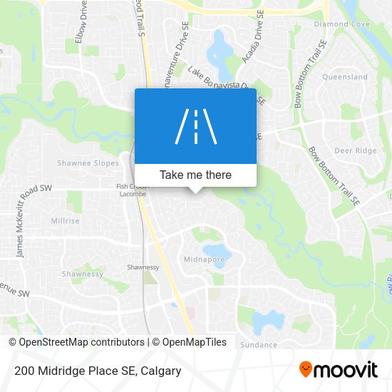 200 Midridge Place SE map