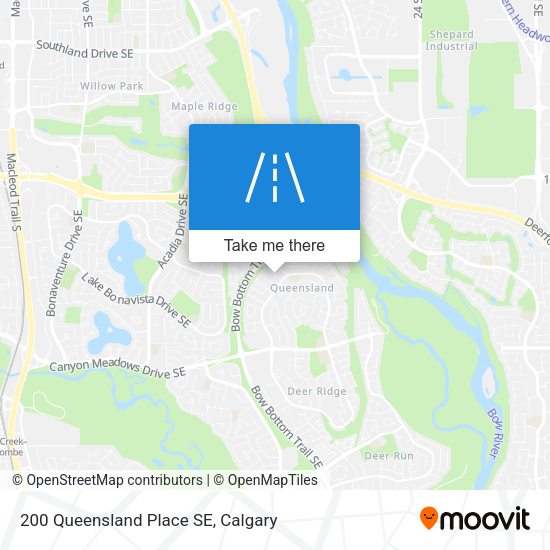 200 Queensland Place SE map
