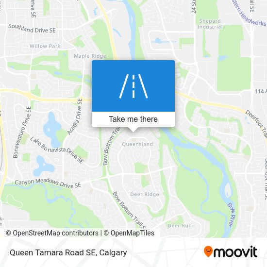 Queen Tamara Road SE plan