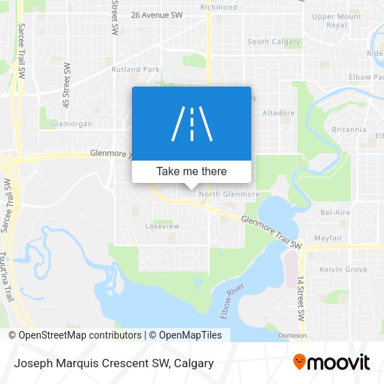 Joseph Marquis Crescent SW plan