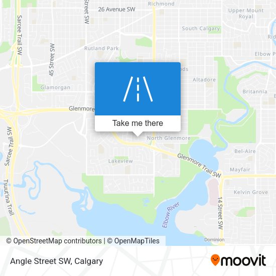 Angle Street SW plan