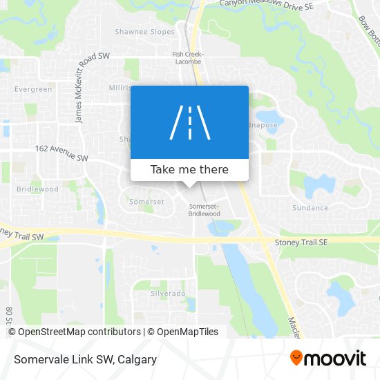 Somervale Link SW map