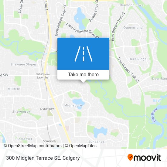 300 Midglen Terrace SE map