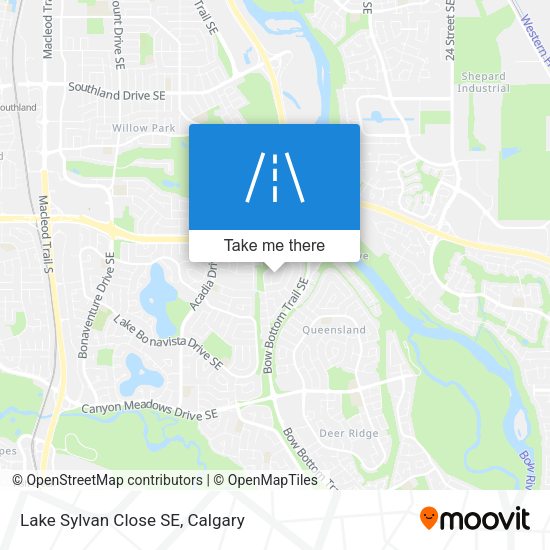 Lake Sylvan Close SE plan