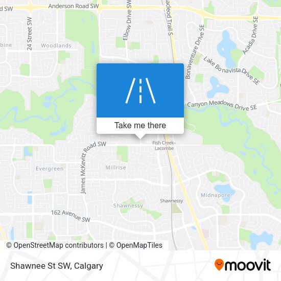 Shawnee St SW plan